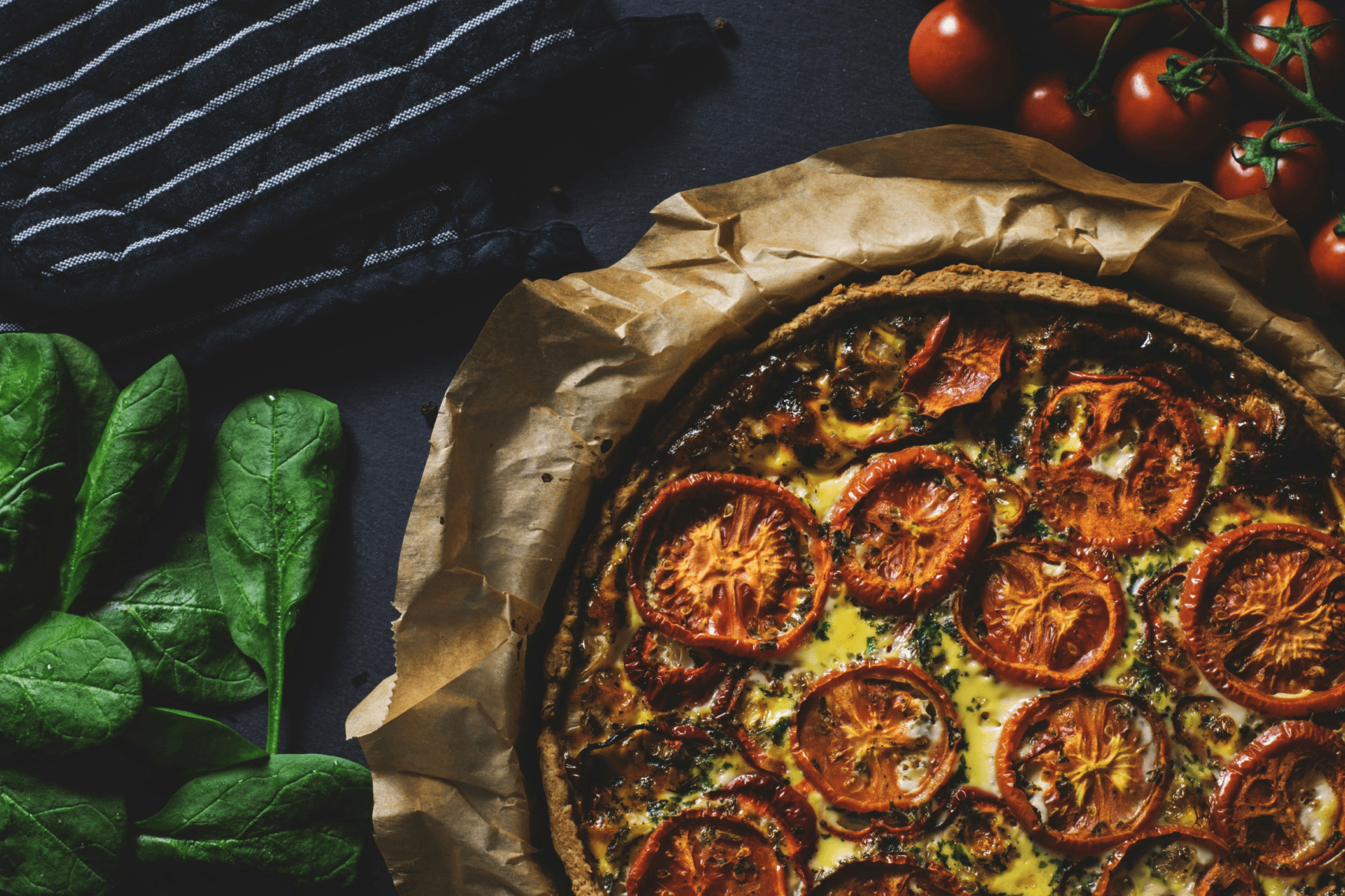 header for the menu page, showcasing one of our fine pizzas